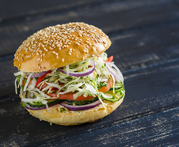 Burger végétarien