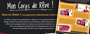 Application Mon Corps de Rve (Novembre 2012)