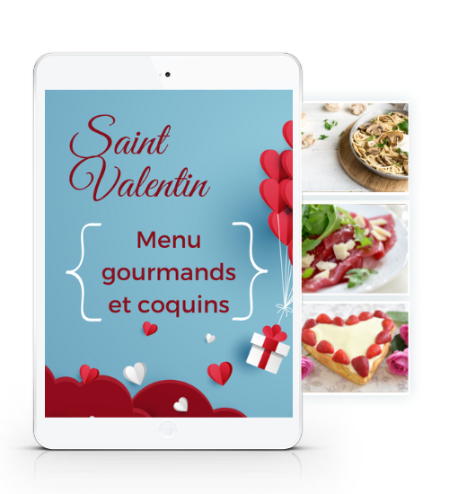 Menu Saint Valentin 2023
