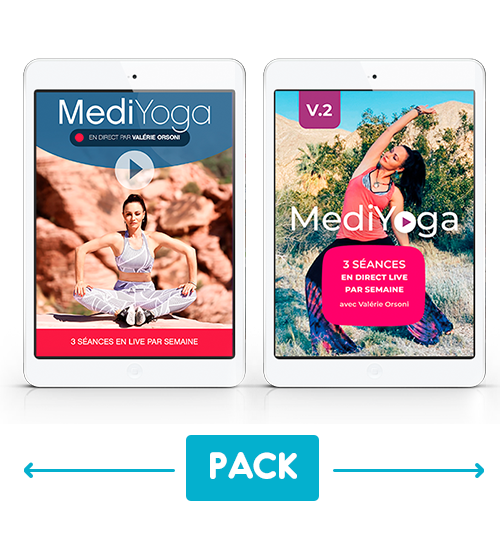 Pack Programmes MediYoga 1 et 2