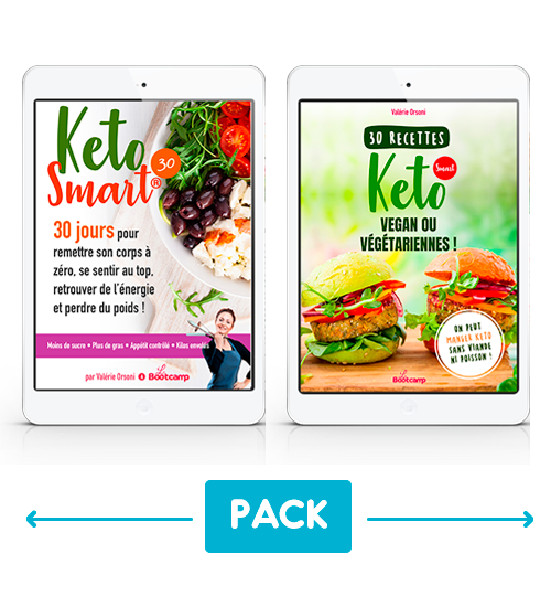 Pack KetoSmart + 30 Recettes Keto Vege